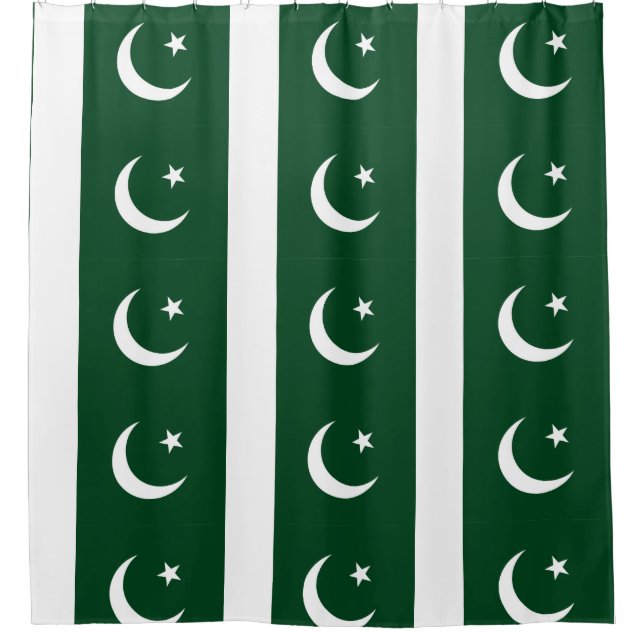 Para Box Cortina de chá com Bandeira do Paquistão (Frente)