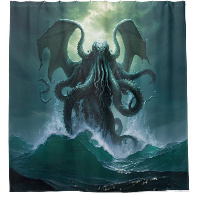 Para Box Cortina de Chá Cthulhu (Frente)