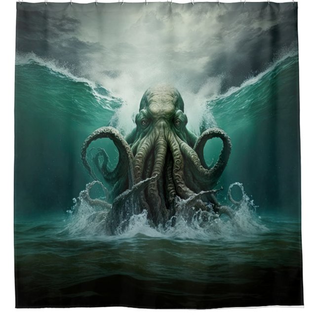 Para Box Cortina de Chá Cthulhu (Frente)