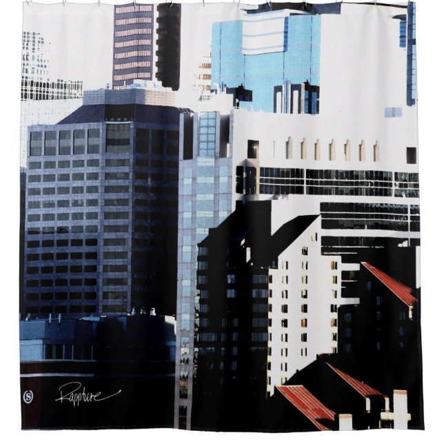 Para Box Cortina de chá da arquitectura da cidade (Frente)