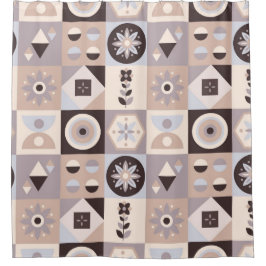 Para Box Cortina de Chá da Boêmia abstrato