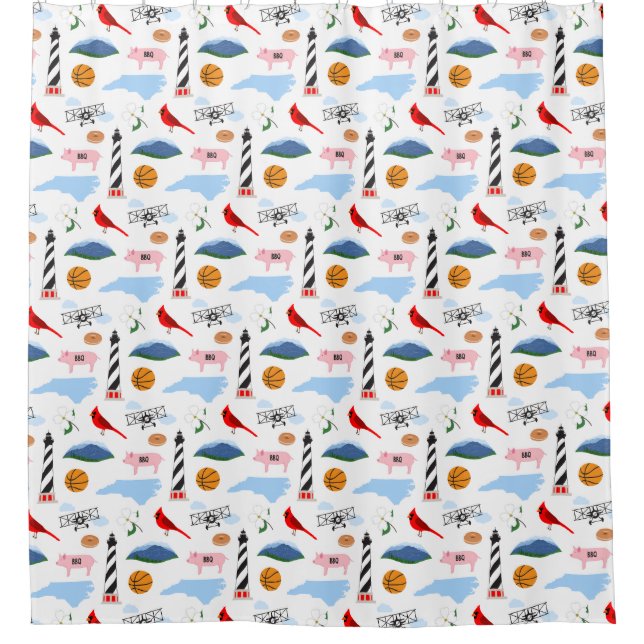 Para Box Cortina de Chá da Carolina do Norte (Frente)