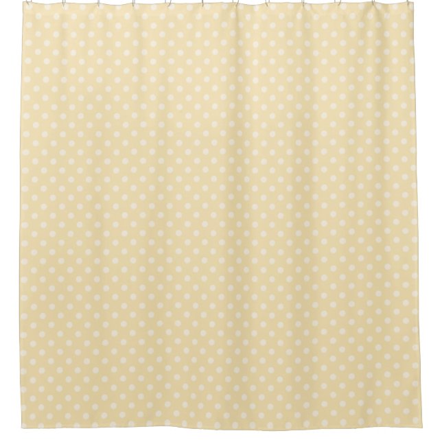 Para Box Cortina de chá das bolinhas do amarelo do chiffon (Frente)