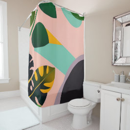 Para Box Cortina de Chá de Arte Moderna do Século médio - E