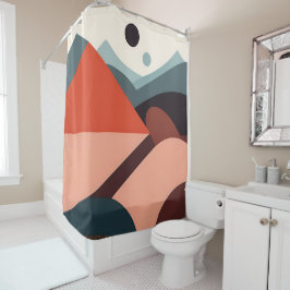 Para Box Cortina de Chá de Arte Moderna do Século médio - E