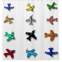 Para Box Cortina de Chá de Aviões Brinquedos