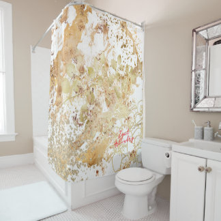 Para Box Cortina de Chá de bege creme neutro