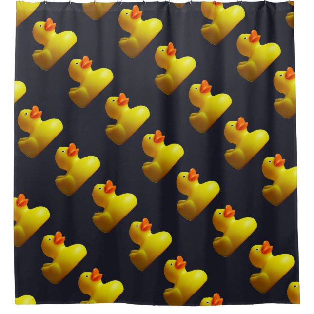 Para Box Cortina de chá de borracha de Duckies (Frente)