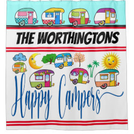 PARA BOX CORTINA DE CHÁ DE CAMPERS FELIZ