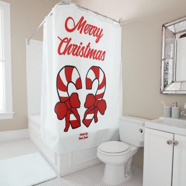Para Box Cortina de Chá de Canas de Natal (In Situ)