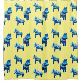 Para Box Cortina de Chá de Cavalos Suecos