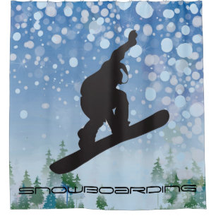 Para Box Cortina de Chá de Design de Neve