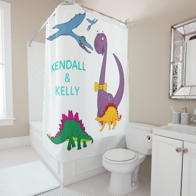 Para Box Cortina de Chá de Dinossauro Personalizada e Bonit (In Situ)