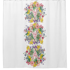 Para Box Cortina de Chá de flor selvagem