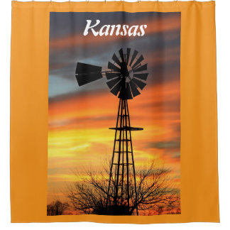 Para Box Cortina de Chá de Kansas Sunset