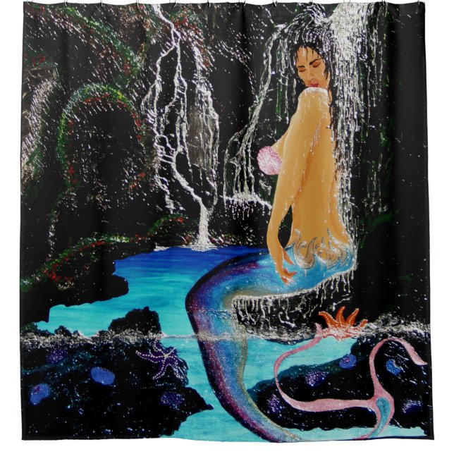 Para Box Cortina de chá de Mermaid grotto (Frente)