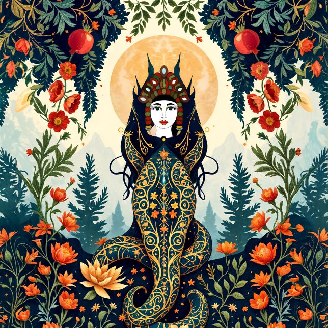 Para Box Cortina de Chá de mitologia Shahmaran - Mística (Criador carregado)