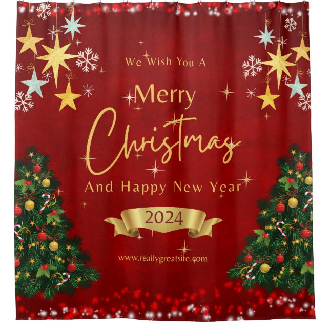 Para Box Cortina de Chá de Natal (Frente)