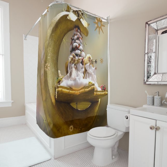 Para Box Cortina de Chá de Natal, Anjo de Natal (In Situ)