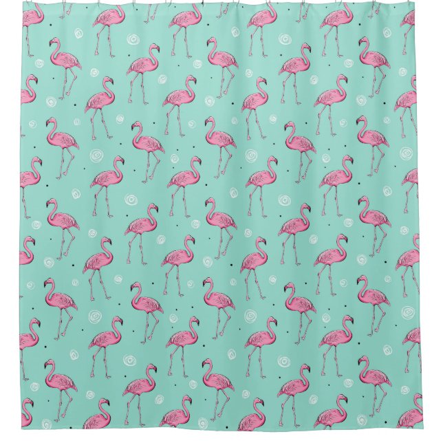 Para Box Cortina de Chá de Padrão Tropical (Frente)