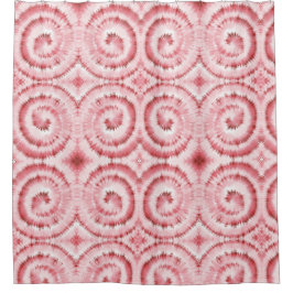 Para Box Cortina de Chá de Padrão Vermelho Única