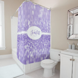 Para Box Cortina de Chá de Personalização da Brilhante Roxa