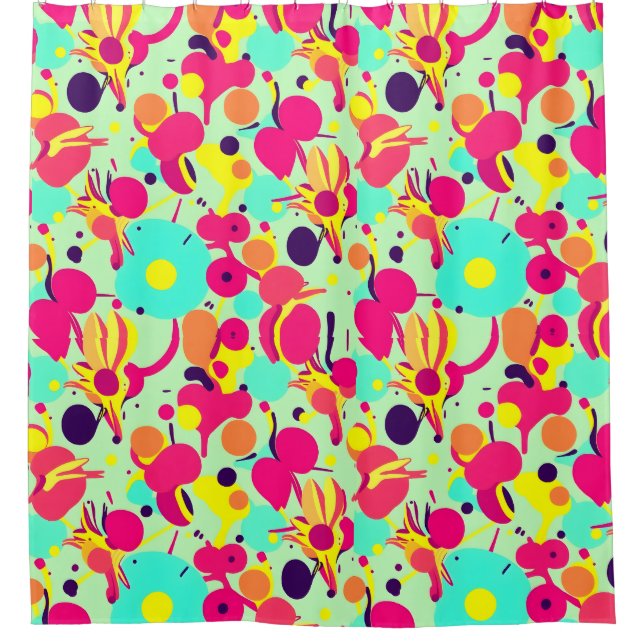 Para Box Cortina de Chá de Pop Funky (Frente)