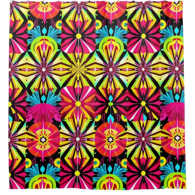 Para Box Cortina de Chá de Pop vívida - Cores Negrito (Frente)