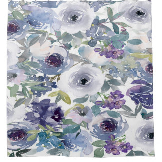Para Box Cortina de Chá de Rosas de Aquarela Puro