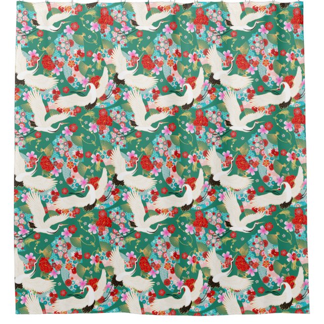 Para Box Cortina de Chá de Seda Asiática (Frente)