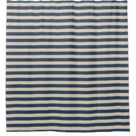Para Box Cortina de Chá de Stripes Azul/Vanilla