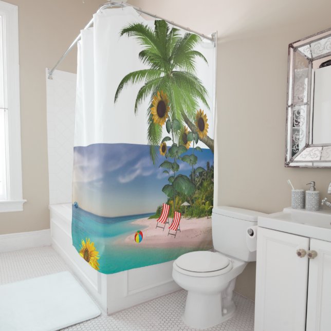 Para Box Cortina de Chá de Sunflower Beach (In Situ)