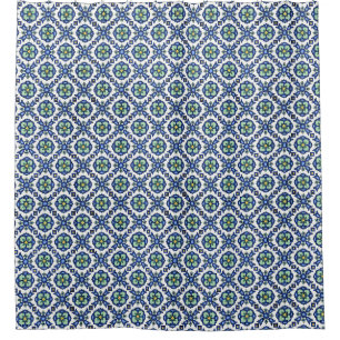Para Box Cortina de chá do design do azulejo da ilha de