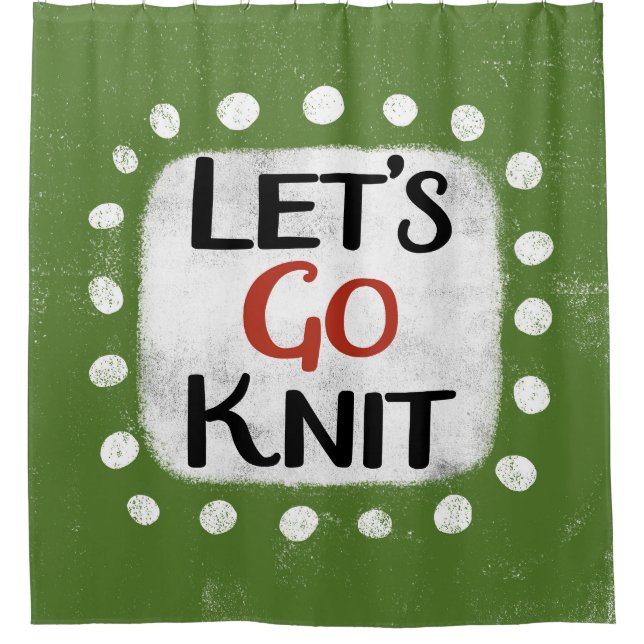 Para Box Cortina de Chá do Knit de vamos (Frente)
