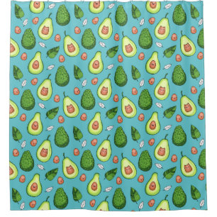 Para Box Cortina de Chá do padrão Avocado