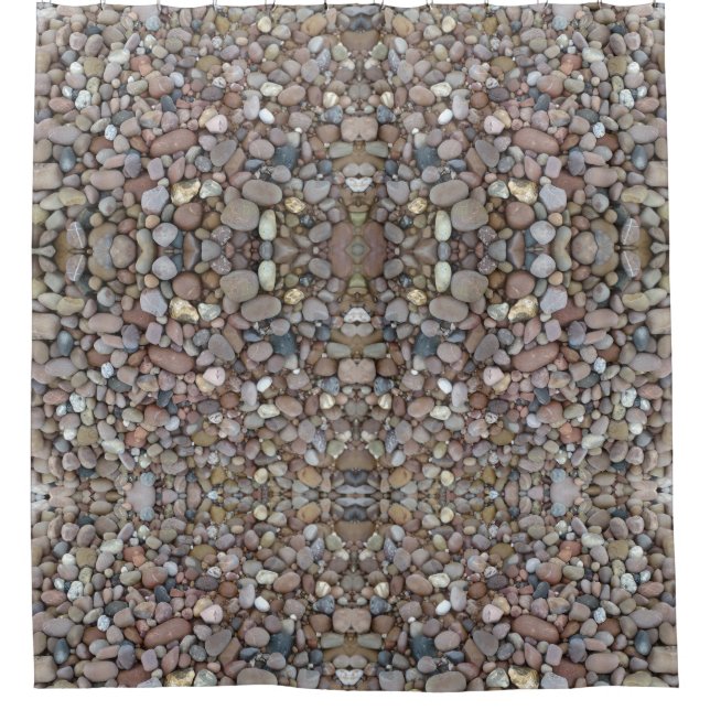 Para Box Cortina de chá dos seixos (Frente)