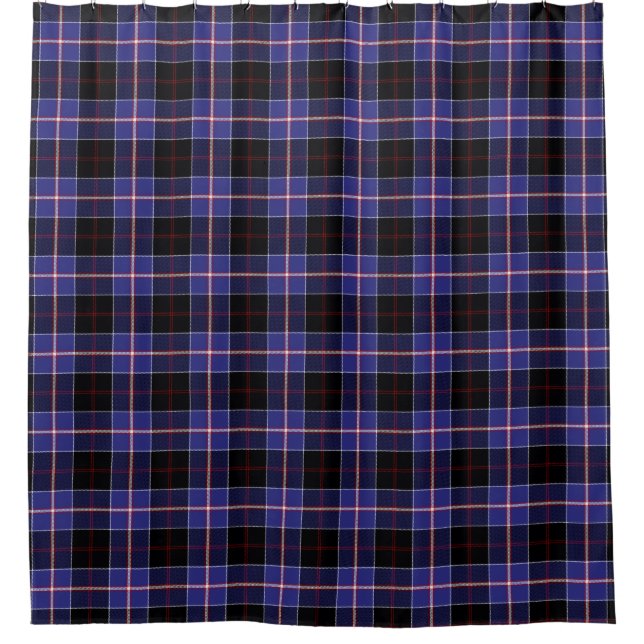 Para Box Cortina de Chá Dunlap Tartan (Frente)