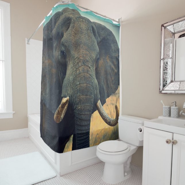 Para Box Cortina de Chá Elefante Africano (In Situ)