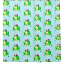 Cortina de Chá engraçada com Sapo de Partido Escol