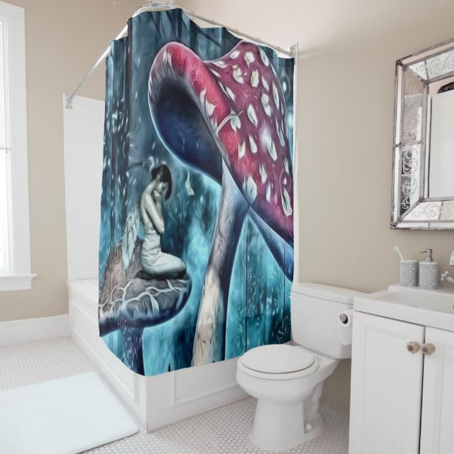 Para Box Cortina de chá feericamente azul (In Situ)