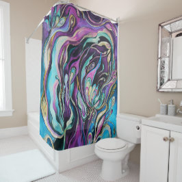 Para Box Cortina de chá floral