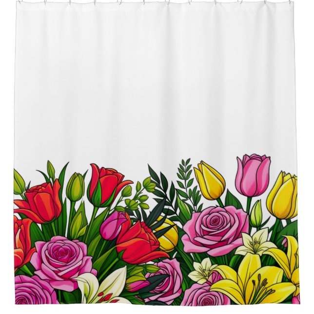Para Box Cortina de Chá Floral (Frente)