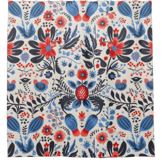 Para Box Cortina de chá floral de arte clara