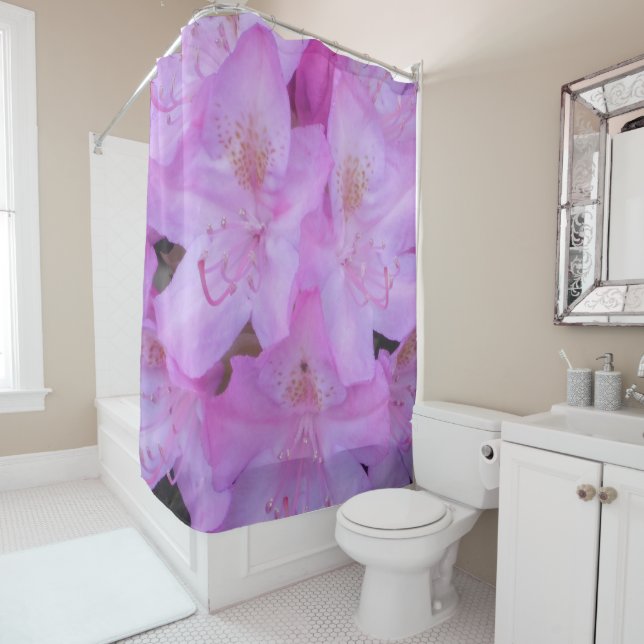 Para Box Cortina de Chá Floral Rosa Vibrante (In Situ)