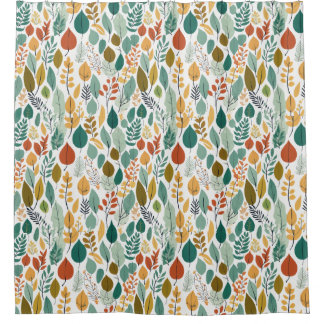 Para Box Cortina de Chá Folha-Parede