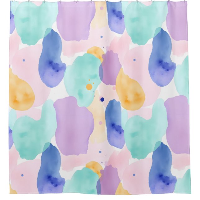 Para Box Cortina de Chá Geométrica (Frente)