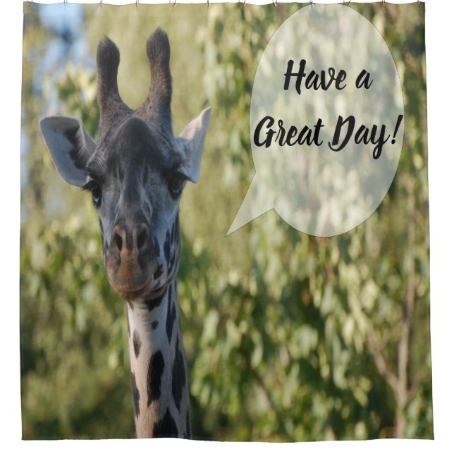 Para Box Cortina de Chá Giraffe (Frente)