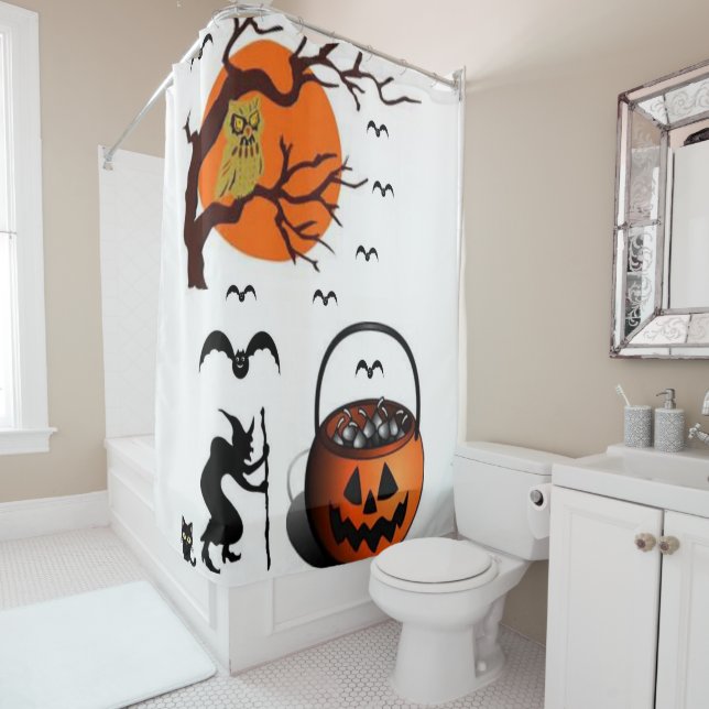 Para Box Cortina de chá Halloween (In Situ)