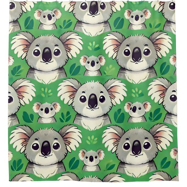 Para Box Cortina de Chá Koala (Frente)