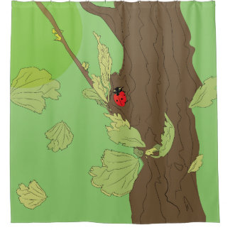 Para Box Cortina de chá Ladybug